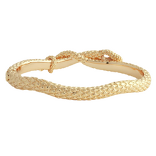 Load image into Gallery viewer, Anabel Aram Serpent Hinged Bangle