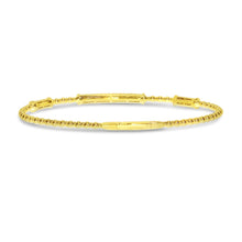 Load image into Gallery viewer, Diamond Pave Station Flex Bracelet

