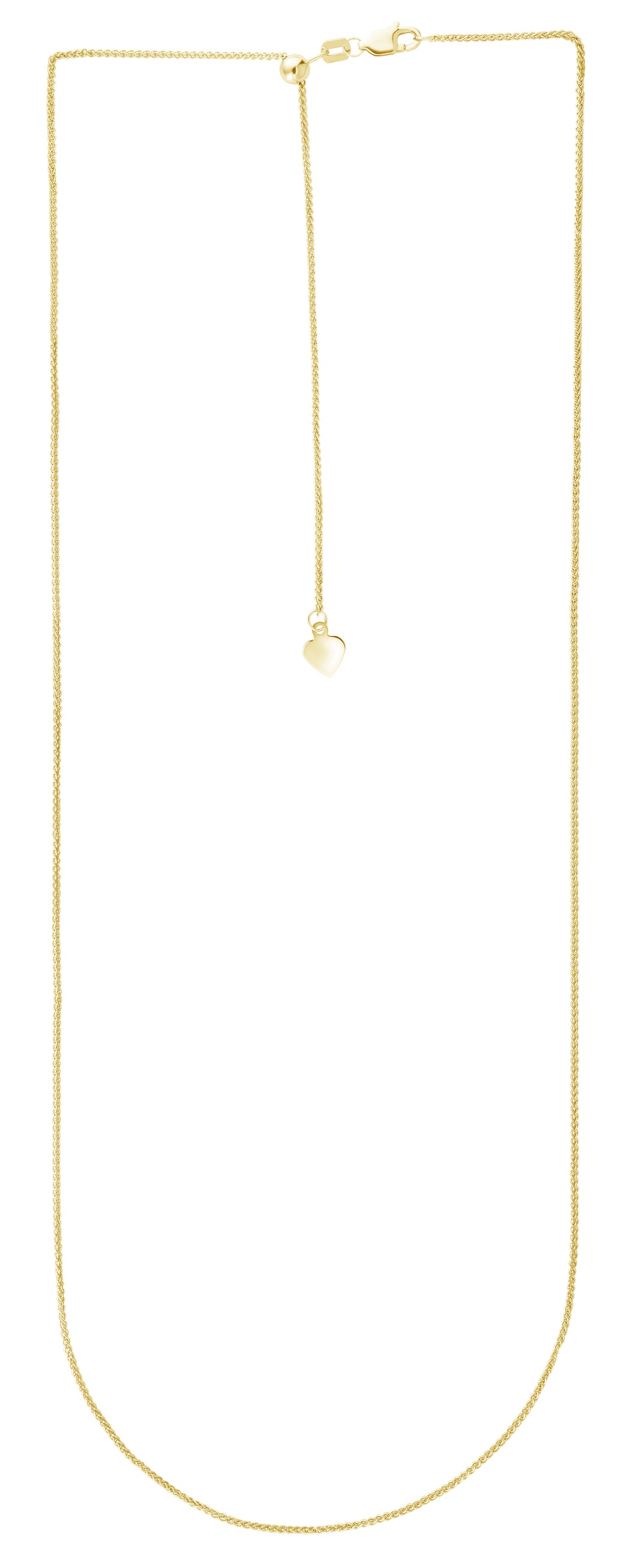Adjustable Wheat Chain With Lobster Clasp