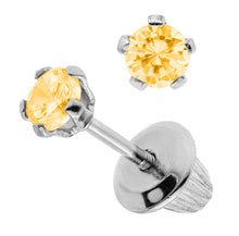 Load image into Gallery viewer, Sterling November Birthstone Earrings
