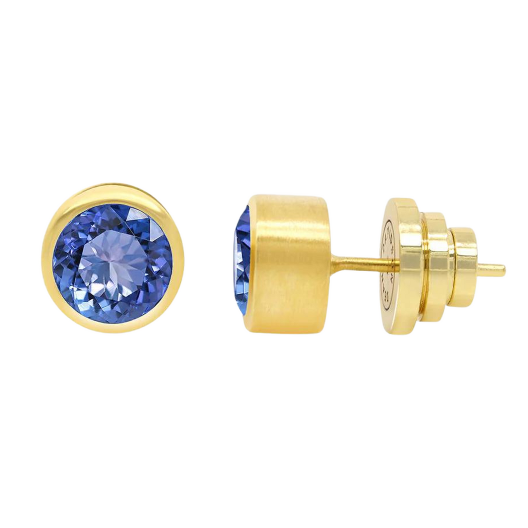 Dean Davidson Tanzanite Signature Midi Stud Earrings