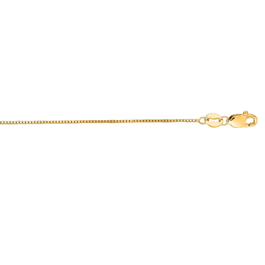 Classic Box Chain With Lobster Clasp