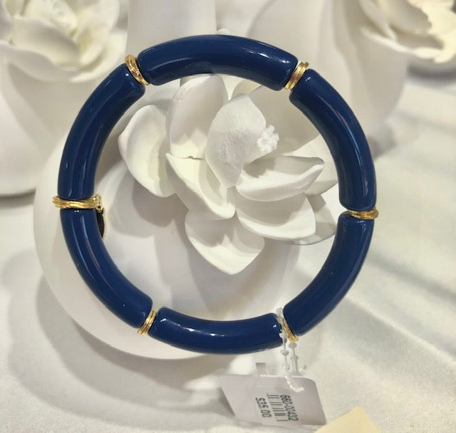 SKINNY DREW NAVY BRACELET