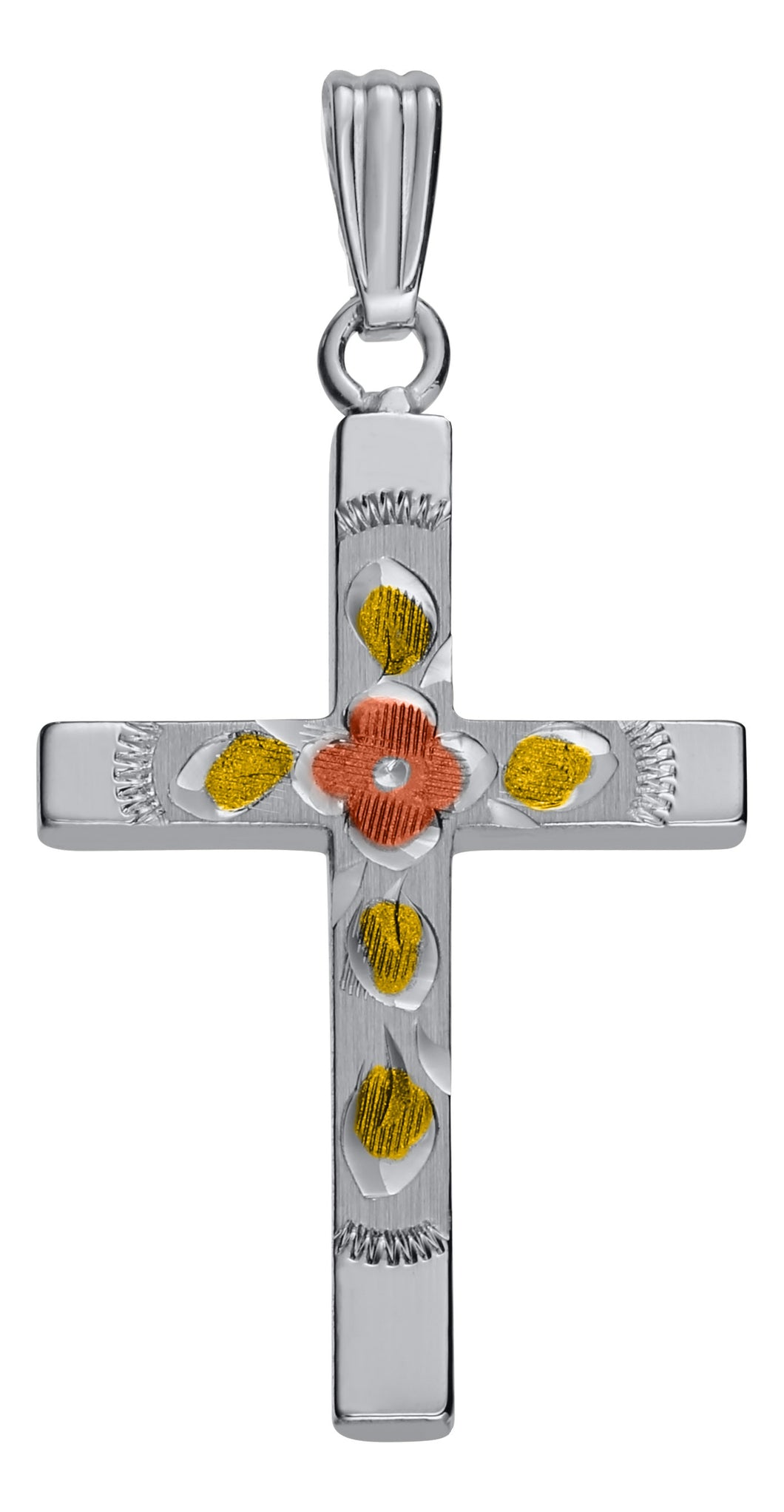 Hand Painted Cross Necklace