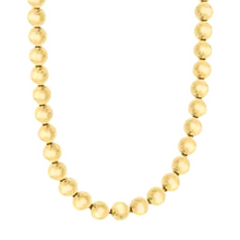 Load image into Gallery viewer, Silver Plated Bold Bead Necklace
