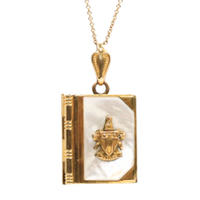 Load image into Gallery viewer, Estate Victorian Book Locket Necklace
