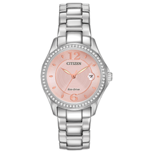 Load image into Gallery viewer, Silhouette Crystal Citizen Ladies Eco-Drive Watch

