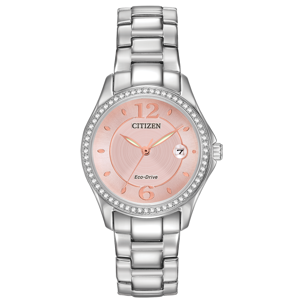 Silhouette Crystal Citizen Ladies Eco-Drive Watch