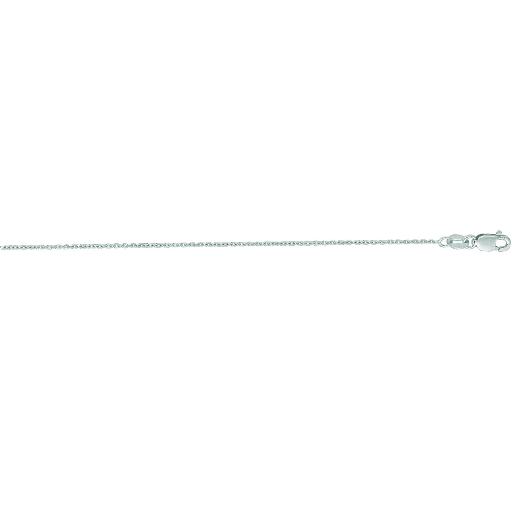 Diamond Cut Cable Chain With Lobster Clasp