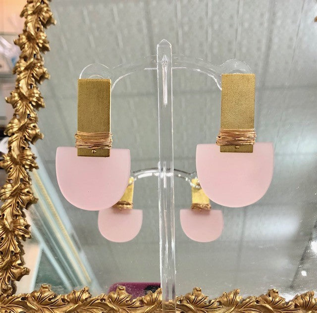 QUINN PINK EARRINGS