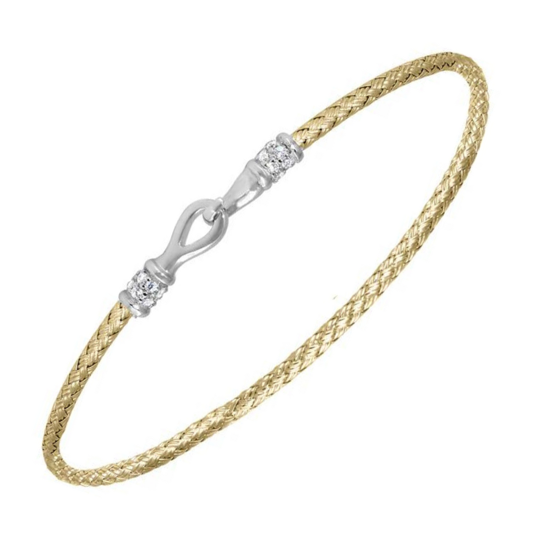 Charles Garnier Tutone Cz Bangle