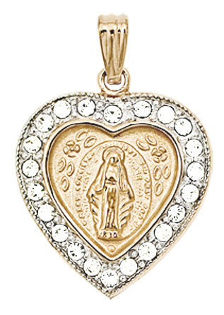 14kgf Miraculous Medal Necklace