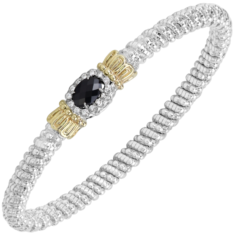Vahan Black Onyx And Diamond Bracelet