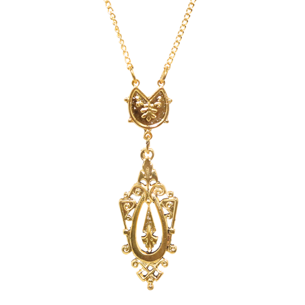 Victorian Shield Necklace