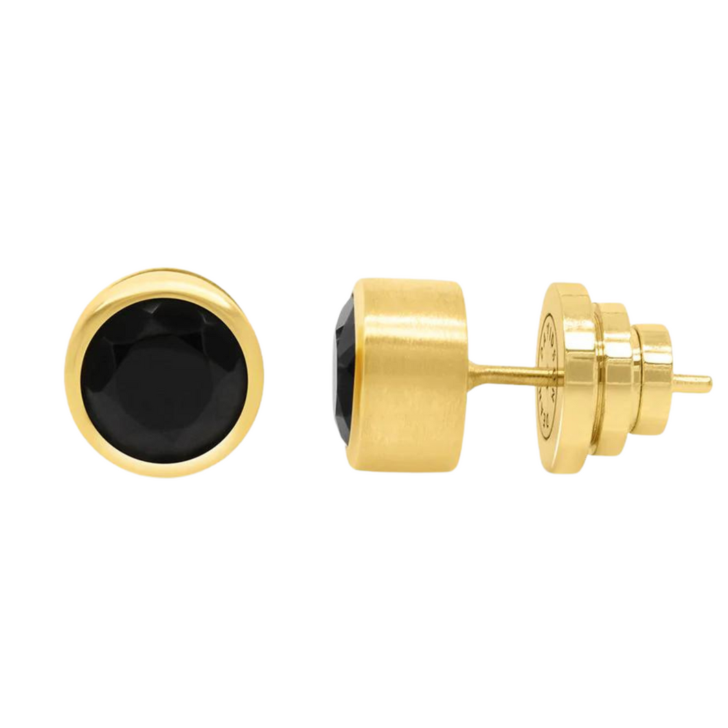 Dean Davidson Black Onyx Signature Midi Stud Earrings