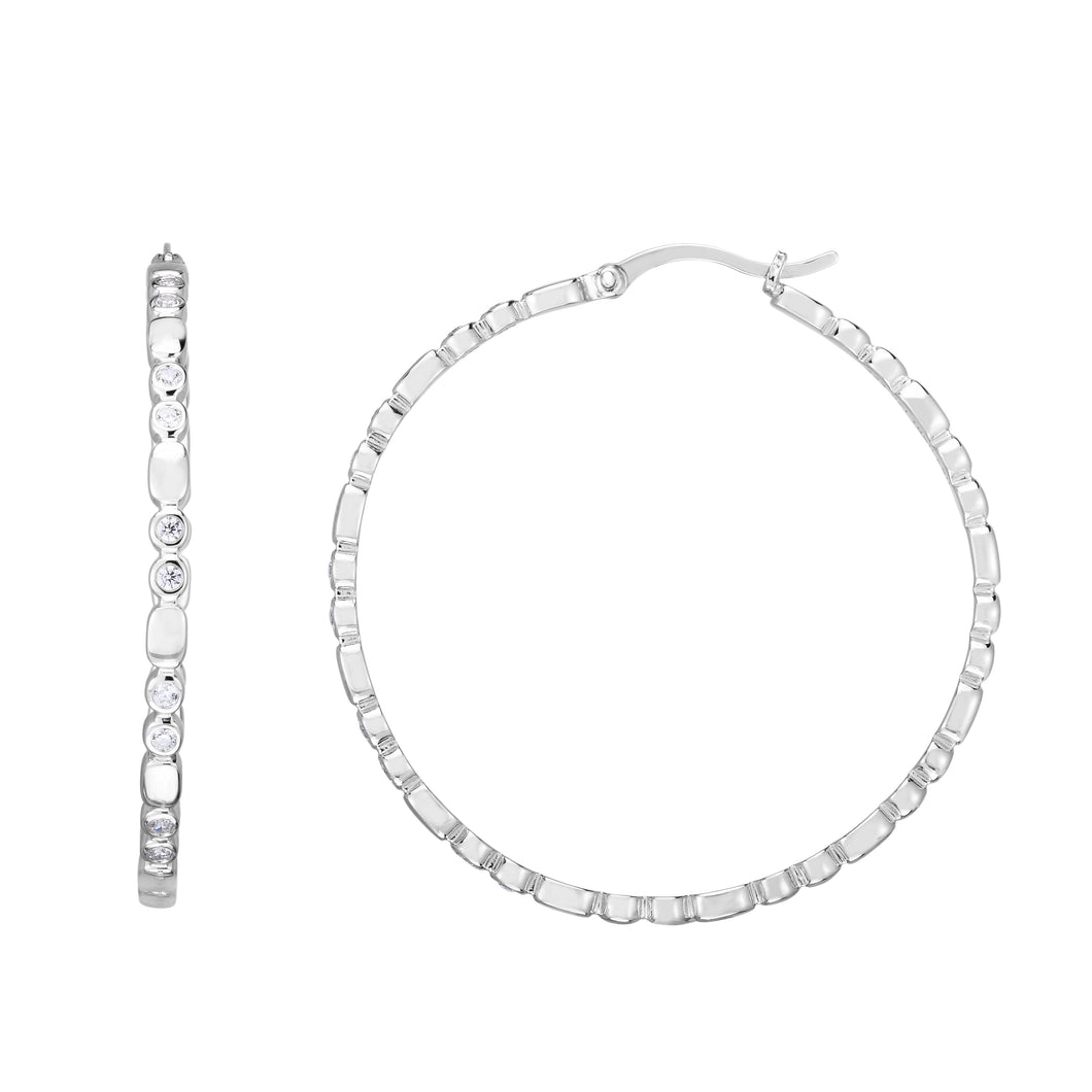 Sterling Hoops