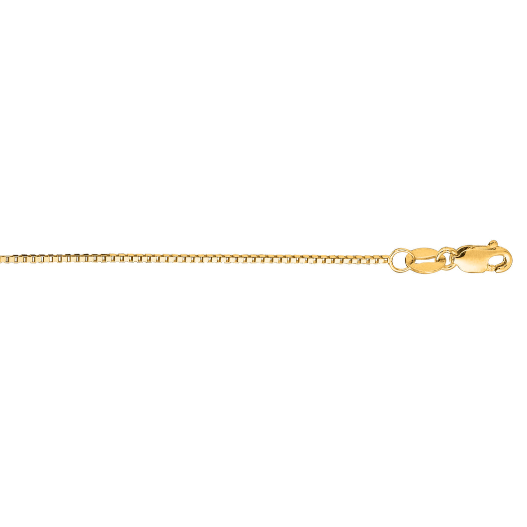 Classic Box Chain With Lobster Clasp