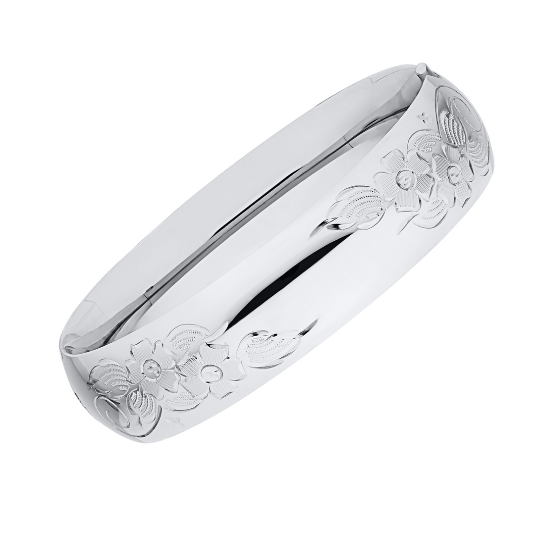 Sterling 16mm Bangle Bracelet