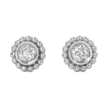Load image into Gallery viewer, 14Kw .26Ctw Diamond Earrings
